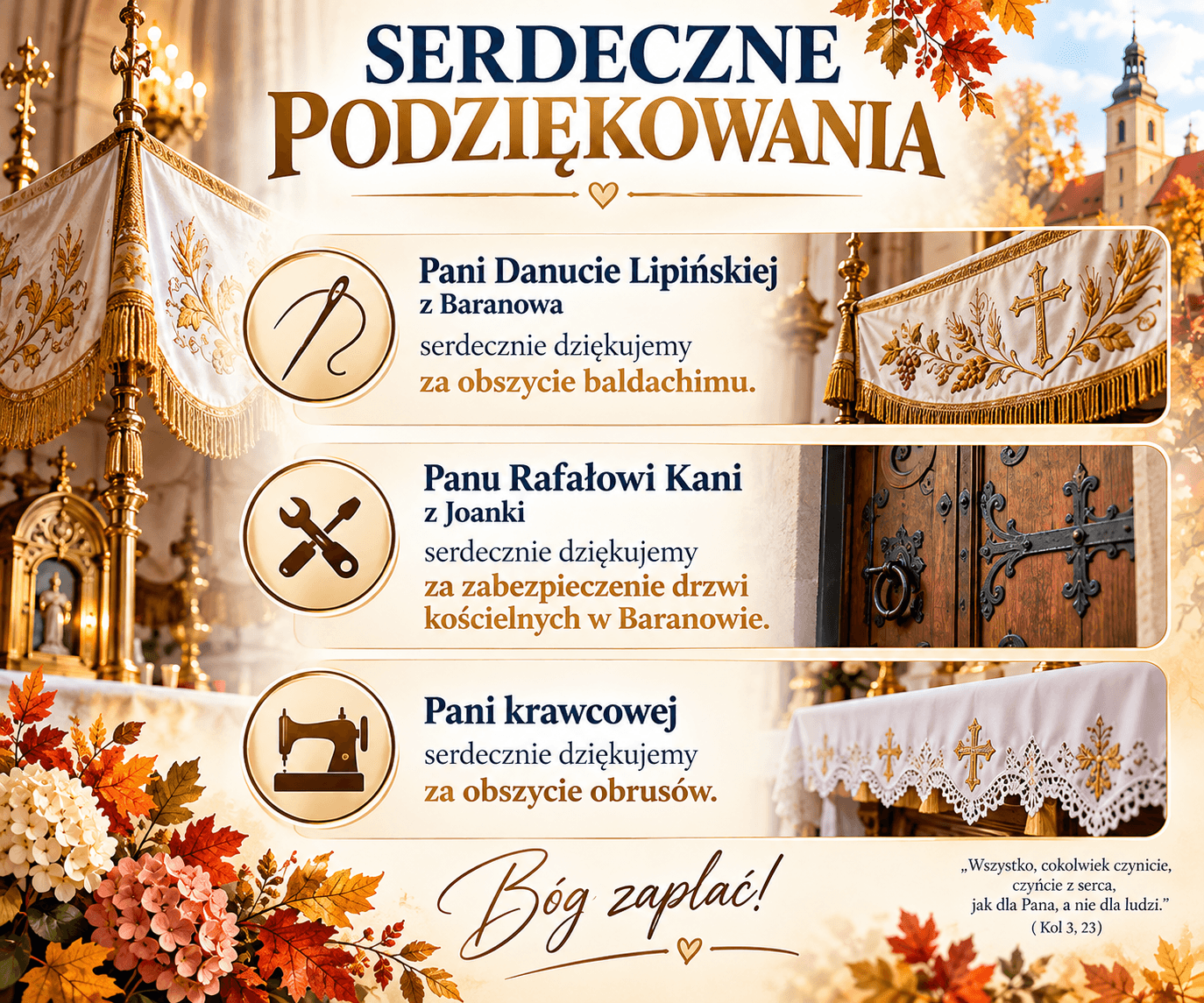 Serdeczne podziękowania!, zdjęcie 1